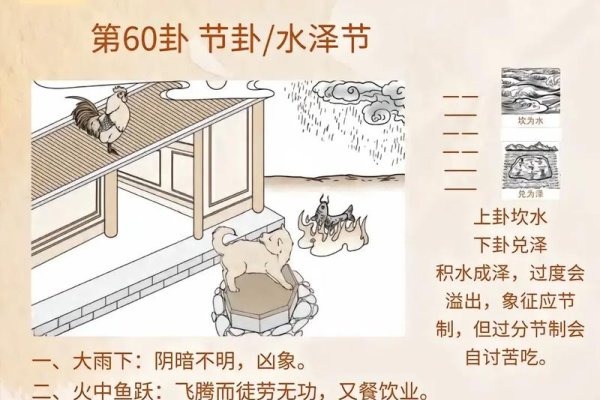 探索易经中的水泽节卦，智慧之水与自我约束的奥秘-方知甜