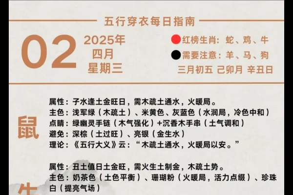 1月5日-木火属性穿搭，青绿红紫，调和气场迎吉祥-方知甜