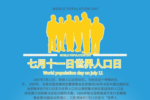 7月10日，世界人口日等纪念日-方知甜