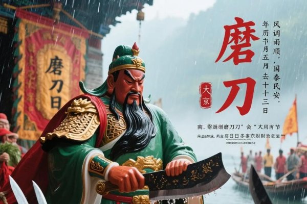 5月13日关公磨刀节，纪念忠诚与勇武-方知甜