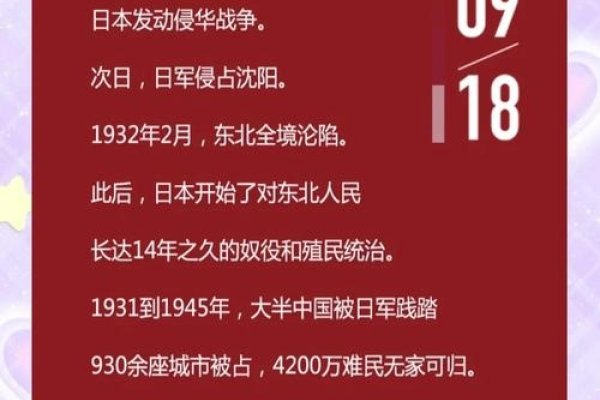 9月18日为何是纪念与国耻的日子?-方知甜