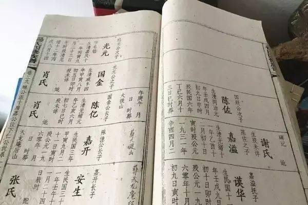 叶氏家谱,传承千年的家族记忆-方知甜