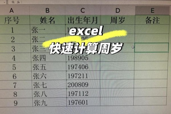 周岁年龄计算器（明确函数），时间差计算，虚岁与公历的关系-方知甜