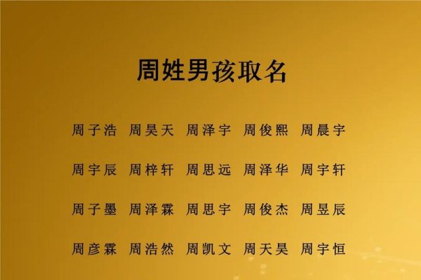 周姓名字大全，探寻源自周氏的独特名字灵感-方知甜