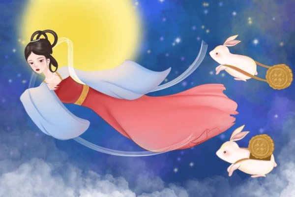 中秋佳节桂花香，生肖兔与嫦娥相伴-方知甜