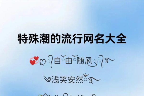 最新潮流网名,个性与创意的碰撞-方知甜