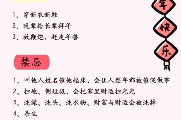 正月初一，传统习俗与讲究-方知甜