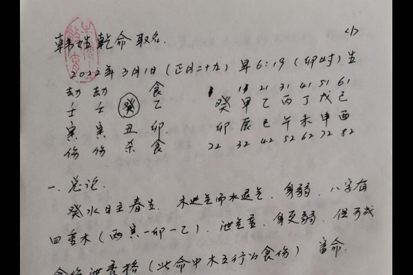 周易测名字，寻字辨析与命理启示-方知甜